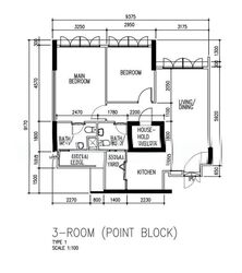 Blk 166A Teck Whye Crest (Choa Chu Kang), HDB 3 Rooms #577930271